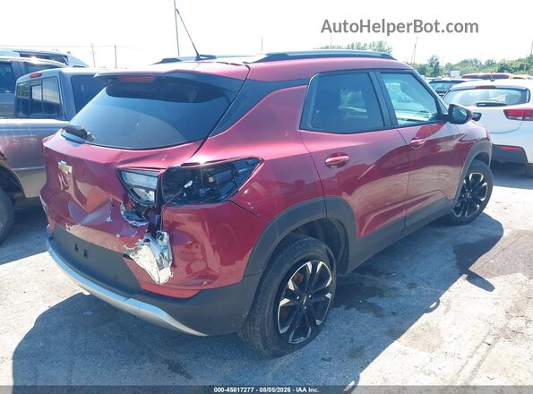 KL79MPS22MB074904 2021 CHEVROLET TRAILBLAZER Красный Задняя правая четверть
