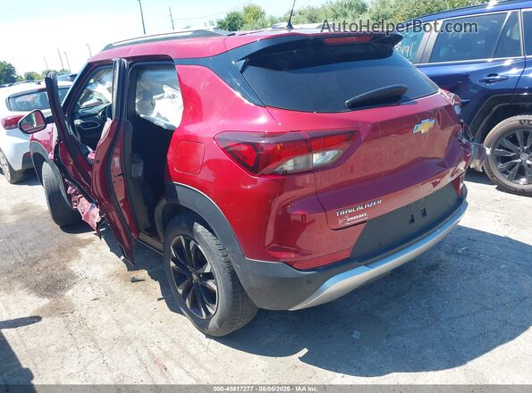 KL79MPS22MB074904 2021 CHEVROLET TRAILBLAZER Красный Задняя левая четверть