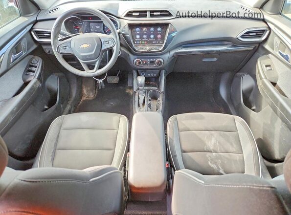 KL79MPS22NB006667 2022 CHEVROLET TRAILBLAZER Черный Вид панели приборов