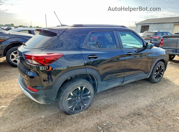 KL79MPS22NB006667 2022 CHEVROLET TRAILBLAZER Черный Задняя правая четверть