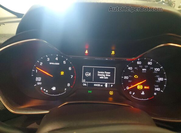 KL79MPS22NB011870 2022 CHEVROLET TRAILBLAZER Серый Вид щитка приборов