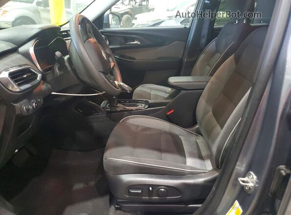 KL79MPS22NB011870 2022 CHEVROLET TRAILBLAZER Серый Вид салона спереди