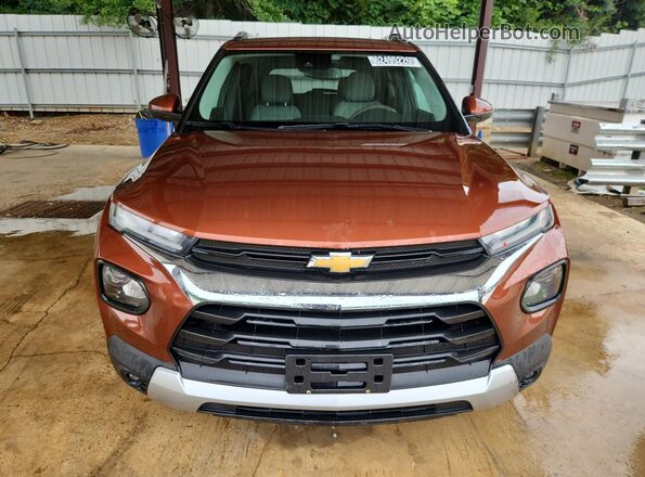 KL79MPS24MB107501 2021 CHEVROLET TRAILBLAZER Orange VIN sticker view