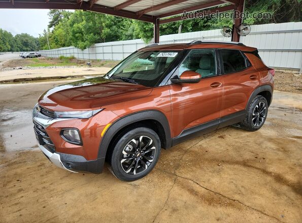 KL79MPS24MB107501 2021 CHEVROLET TRAILBLAZER Orange 360 interior view