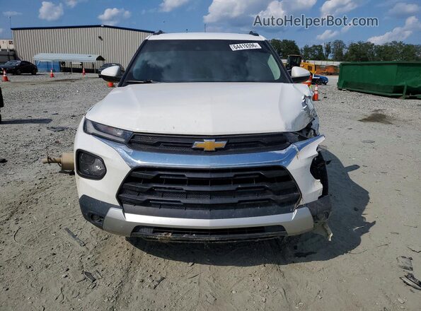 KL79MPS24NB099966 2022 CHEVROLET TRAILBLAZER White Widok z przodu