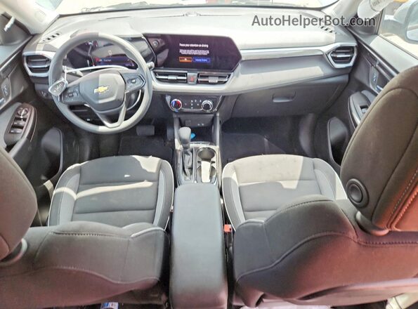 KL79MPS24RB205712 2024 CHEVROLET TRAILBLAZER Charcoal Widok deski rozdzielczej