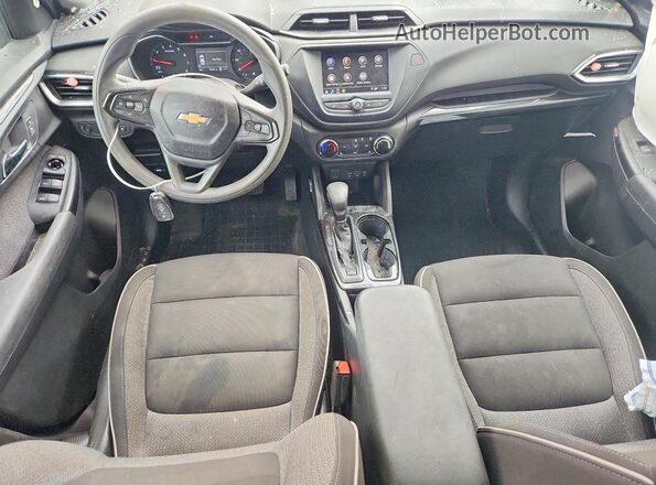 KL79MPS25MB091860 2021 CHEVROLET TRAILBLAZER Black წინა პანელის ხედი
