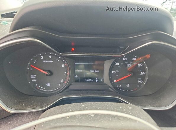 KL79MPS25MB091860 2021 CHEVROLET TRAILBLAZER Black ხელსაწყოთა პანელის ხედი