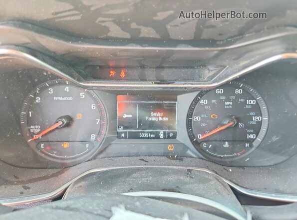 KL79MPS25PB101761 2023 CHEVROLET TRAILBLAZER White Vista del cuadro de instrumentos