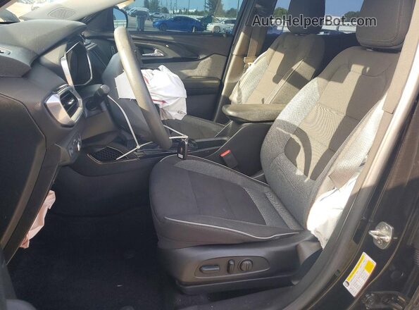 KL79MPS26PB029355 2023 CHEVROLET TRAILBLAZER Black Widok wnętrza z przodu