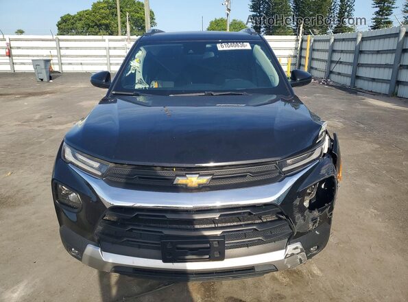 KL79MPS26PB029355 2023 CHEVROLET TRAILBLAZER Black Widok z przodu
