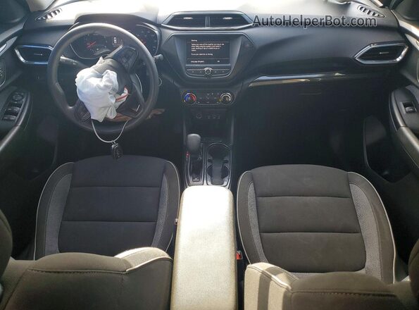 KL79MPS26PB029355 2023 CHEVROLET TRAILBLAZER Black Widok deski rozdzielczej