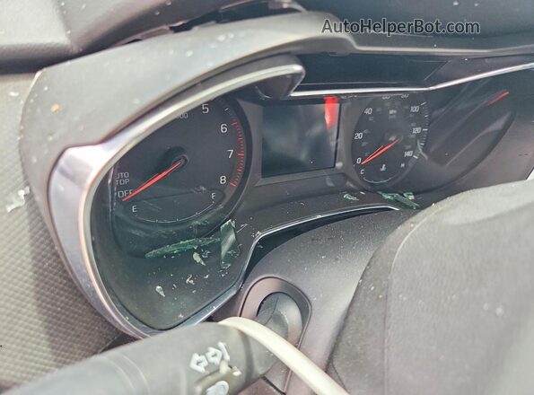 KL79MPS26PB051369 2023 CHEVROLET TRAILBLAZER Blue Vista del cuadro de instrumentos