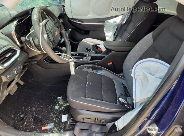 KL79MPS26PB051369 2023 CHEVROLET TRAILBLAZER Blue Vista interior delantera