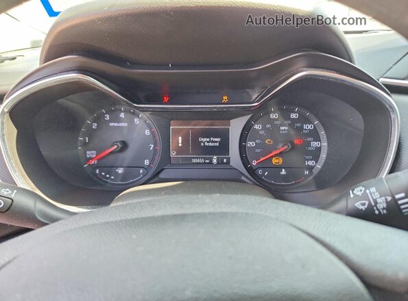 KL79MPS26PB053221 2023 CHEVROLET TRAILBLAZER Черный Вид щитка приборов