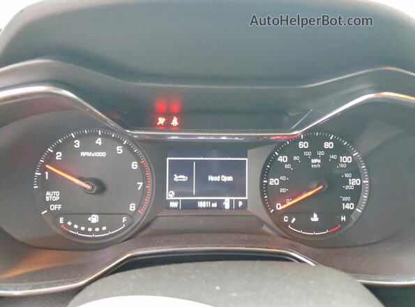 KL79MPS27PB138410 2023 CHEVROLET TRAILBLAZER Black ხელსაწყოთა პანელის ხედი