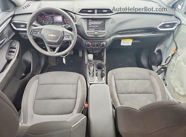 KL79MPS28PB071283 2023 CHEVROLET TRAILBLAZER White Вид панелі приладів