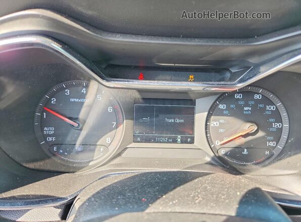 KL79MPS28PB071283 2023 CHEVROLET TRAILBLAZER White Вид щитка приладів