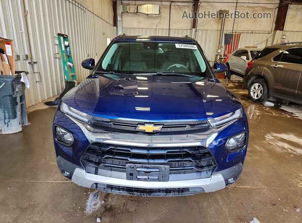 KL79MPS28PB133877 2023 CHEVROLET TRAILBLAZER Blue Front view