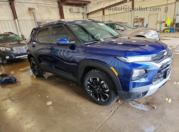 KL79MPS28PB133877 2023 CHEVROLET TRAILBLAZER Blue Front right