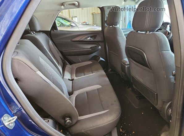KL79MPS28PB133877 2023 CHEVROLET TRAILBLAZER Blue Rear seats view