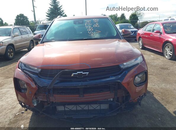 KL79MPS29MB098648 2021 CHEVROLET TRAILBLAZER Brown Vista frontal
