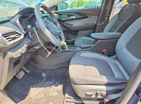 KL79MPS29PB025154 2023 CHEVROLET TRAILBLAZER Blue Widok wnętrza z przodu