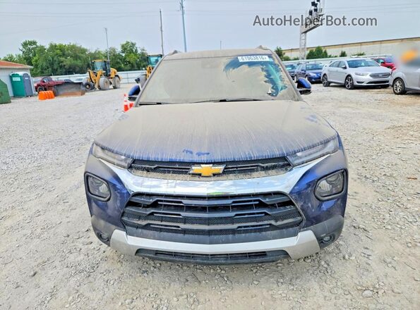 KL79MPS29PB025154 2023 CHEVROLET TRAILBLAZER Blue Widok z przodu