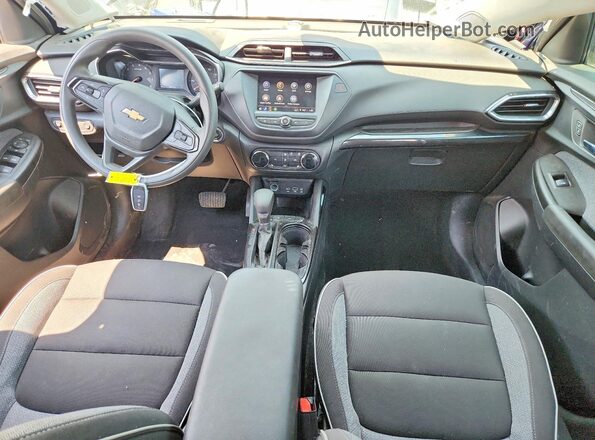 KL79MPS29PB025154 2023 CHEVROLET TRAILBLAZER Blue Widok deski rozdzielczej