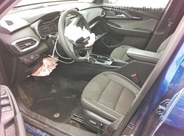 KL79MPS29PB057778 2023 CHEVROLET TRAILBLAZER Blue Vista interior delantera