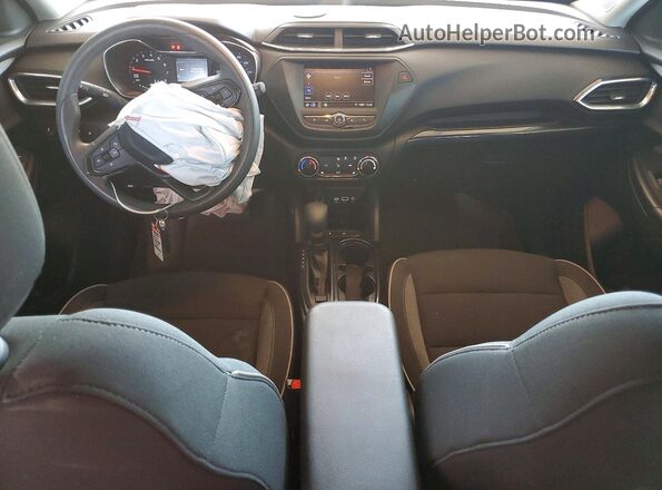 KL79MPS29PB108213 2023 CHEVROLET TRAILBLAZER Blue Dashboard view