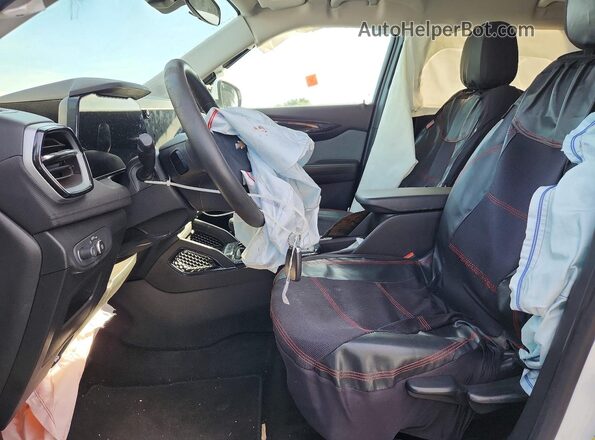KL79MPS29RB032124 2024 CHEVROLET TRAILBLAZER White Вид салону спереду