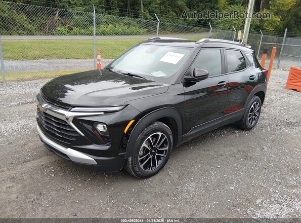 KL79MPS29RB098043 2024 CHEVROLET TRAILBLAZER Black Передня ліва чверть
