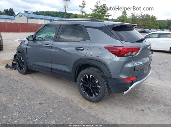 KL79MPS2XMB130538 2021 CHEVROLET TRAILBLAZER Gray Rear left