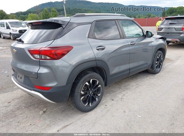 KL79MPS2XMB130538 2021 CHEVROLET TRAILBLAZER Gray Rear right