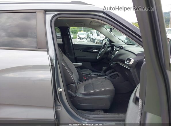 KL79MPS2XMB130538 2021 CHEVROLET TRAILBLAZER Gray Front interior view