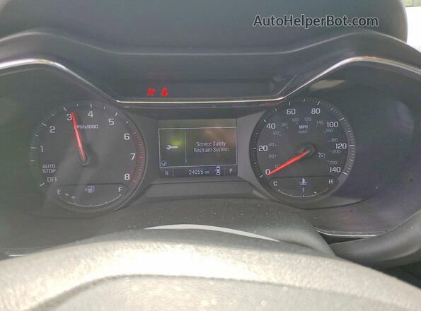 KL79MPS2XPB033795 2023 CHEVROLET TRAILBLAZER White Instrument cluster view