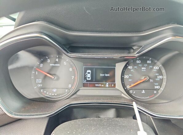 KL79MPS2XPB044988 2023 CHEVROLET TRAILBLAZER Черный Вид щитка приборов