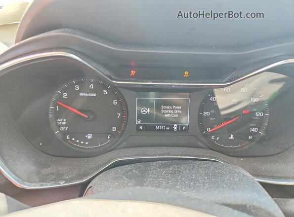 KL79MPS2XPB058969 2023 CHEVROLET TRAILBLAZER Blue Vista del cuadro de instrumentos
