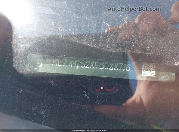 KL79MPS2XPB088716 2023 CHEVROLET TRAILBLAZER Maroon Engine compartment view