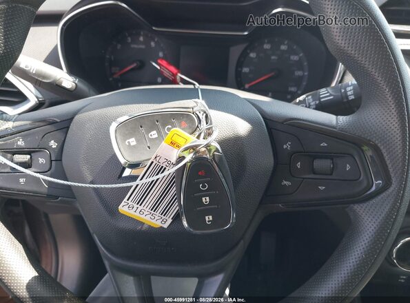 KL79MPS2XPB088716 2023 CHEVROLET TRAILBLAZER Maroon Dashboard view