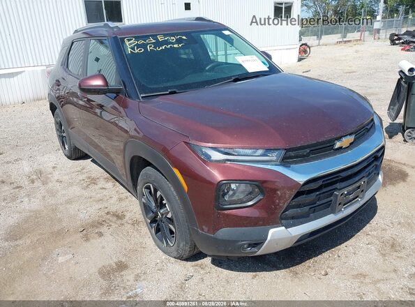 KL79MPS2XPB088716 2023 CHEVROLET TRAILBLAZER Maroon 