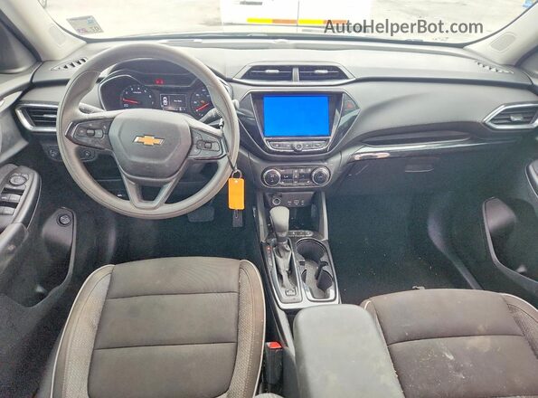 KL79MPSL0MB131304 2021 CHEVROLET TRAILBLAZER Black Առջևի վահանակի տեսք
