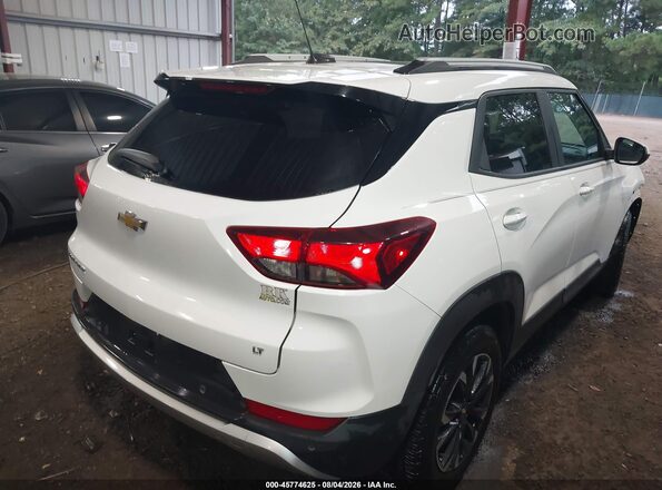 KL79MPSL0MB153965 2021 CHEVROLET TRAILBLAZER White უკანა მარჯვენა