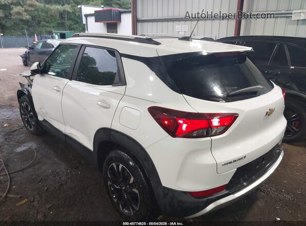 KL79MPSL0MB153965 2021 CHEVROLET TRAILBLAZER White უკანა მარცხენა