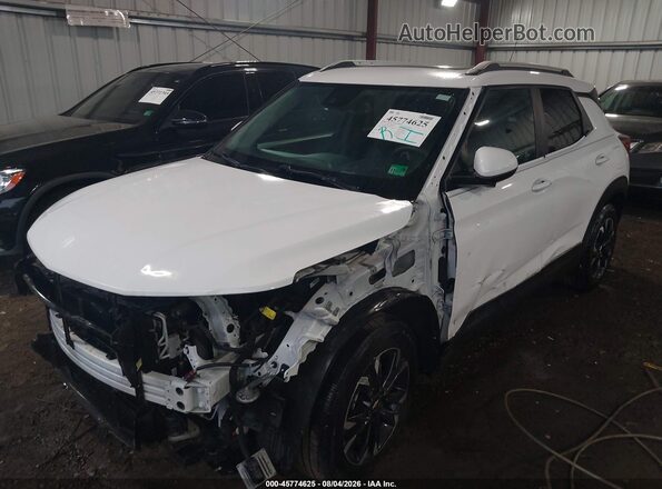 KL79MPSL0MB153965 2021 CHEVROLET TRAILBLAZER White წინა ხედი