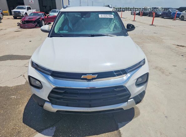 KL79MPSL1PB117805 2023 CHEVROLET TRAILBLAZER White Vista frontal