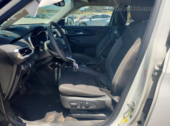 KL79MPSL1PB117805 2023 CHEVROLET TRAILBLAZER White Vista interior delantera