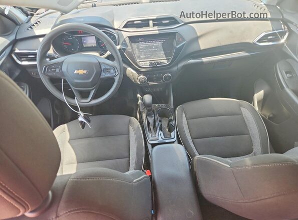 KL79MPSL1PB117805 2023 CHEVROLET TRAILBLAZER White Vista del salpicadero