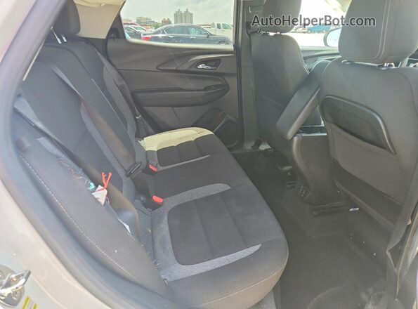 KL79MPSL1PB117805 2023 CHEVROLET TRAILBLAZER White Vista de los asientos traseros